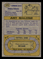1974 Topps #375 Art Malone Ex-Mint  ID: 485959