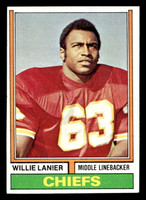 1974 Topps #480 Willie Lanier Near Mint  ID: 486212