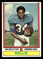 1974 Topps #487 Jim Braxton Ex-Mint  ID: 486224