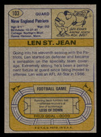 1974 Topps #103 Len St. Jean Ex-Mint  ID: 486323