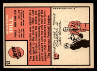 1966 Topps #92 Winston Hill Ex-Mint  ID: 487836