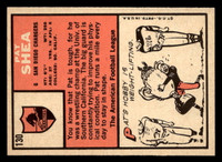 1966 Topps #130 Pat Shea Near Mint  ID: 487868