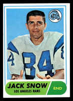 1968 Topps #184 Jack Snow Near Mint RC Rookie  ID: 488188