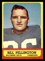1963 Topps #10 Bill Pellington Ex-Mint  ID: 488241