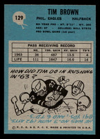 1964 Philadelphia #129 Timmy Brown Near Mint+ 