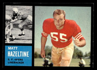 1962 Topps #160 Matt Hazeltine Ex-Mint  ID: 489299