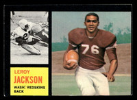 1962 Topps #174 Leroy Jackson Ex-Mint SP Miscut 