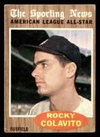 1962 Topps #472 Rocky Colavito AS VG-EX 