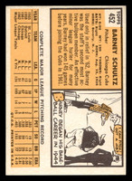 1963 Topps #452 Barney Schultz Ex-Mint  ID: 489606