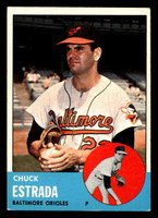 1963 Topps #465 Chuck Estrada Excellent+  ID: 489629