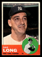 1963 Topps #484 Dale Long VG-EX SP 