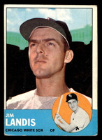 1963 Topps #485 Jim Landis Very Good  ID: 489658