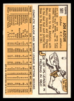 1963 Topps #501 Joe Azcue Ex-Mint  ID: 489682