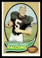 1970 Topps #5 Harmon Wages Ex-Mint RC Rookie  ID: 490175