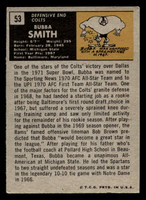 1971 Topps #53 Bubba Smith Excellent  ID: 490570