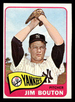 1965 Topps #30 Jim Bouton Excellent+  ID: 490635