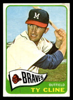 1965 Topps #63 Ty Cline Very Good  ID: 490681