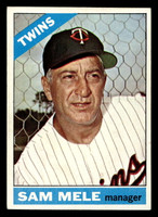 1966 Topps #3 Sam Mele MG Ex-Mint  ID: 491495