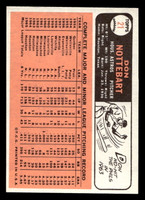 1966 Topps #21 Don Nottebart Near Mint+  ID: 491550