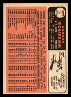1966 Topps #51 Gordon Richardson UER Near Mint RC Rookie  ID: 491636