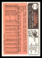 1966 Topps #71 Frank Carpin Ex-Mint RC Rookie  ID: 491701