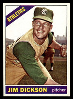 1966 Topps #201 Jim Dickson Ex-Mint  ID: 492001