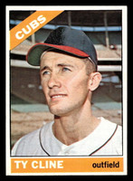1966 Topps #306 Ty Cline Ex-Mint  ID: 492196