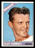 1966 Topps #307 Clay Carroll Excellent+  ID: 492201