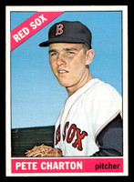 1966 Topps #329 Pete Charton Ex-Mint miscut 