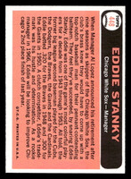 1966 Topps #448 Eddie Stanky MG Near Mint  ID: 492469