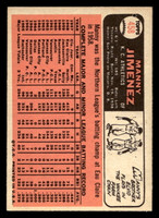1966 Topps #458 Manny Jimenez UER Ex-Mint 