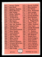 1966 Topps #517 Checklist 507-598 Ex-Mint  ID: 492716