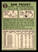 1967 Topps #26 Bob Priddy ERR Ex-Mint Traded  ID: 492918