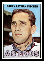 1967 Topps #28 Barry Latman Near Mint  ID: 492925