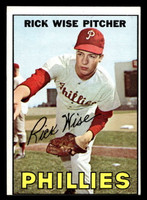 1967 Topps #37 Rick Wise VG-EX 