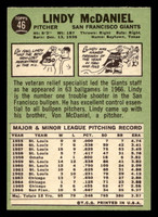 1967 Topps #46 Lindy McDaniel Near Mint+  ID: 492971