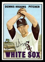 1967 Topps #52 Dennis Higgins Near Mint  ID: 492991