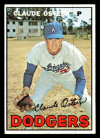 1967 Topps #330 Claude Osteen Ex-Mint  ID: 493592