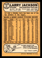 1968 Topps #81 Larry Jackson Near Mint  ID: 494060