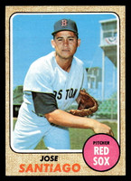 1968 Topps #123 Jose Santiago Near Mint+  ID: 494107