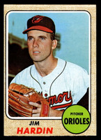 1968 Topps #222 Jim Hardin Ex-Mint RC Rookie  ID: 494247