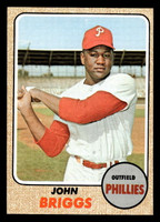 1968 Topps #284 John Briggs Near Mint  ID: 494332
