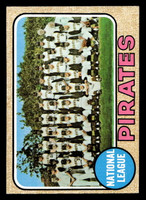 1968 Topps #308 Pirates Team Ex-Mint  ID: 494361