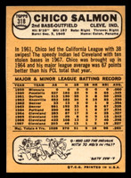 1968 Topps #318 Chico Salmon Near Mint  ID: 494378