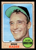 1968 Topps #332 Doug Rader Ex-Mint  ID: 494401