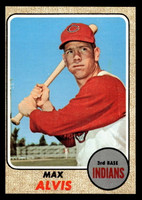1968 Topps #340 Max Alvis Near Mint  ID: 494423