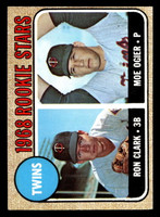1968 Topps #589 Ron Clark/Moe Ogier Ex-Mint RC Rookie  ID: 494769