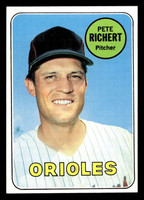 1969 Topps #86 Pete Richert Ex-Mint  ID: 494951