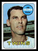 1969 Topps #121 Joe Grzenda Excellent+ RC Rookie  ID: 495019