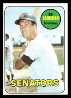 1969 Topps #153 Ed Brinkman Near Mint+  ID: 495089